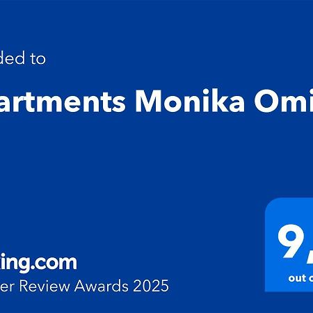 Apartments Monika โอมิช ภายนอก รูปภาพ